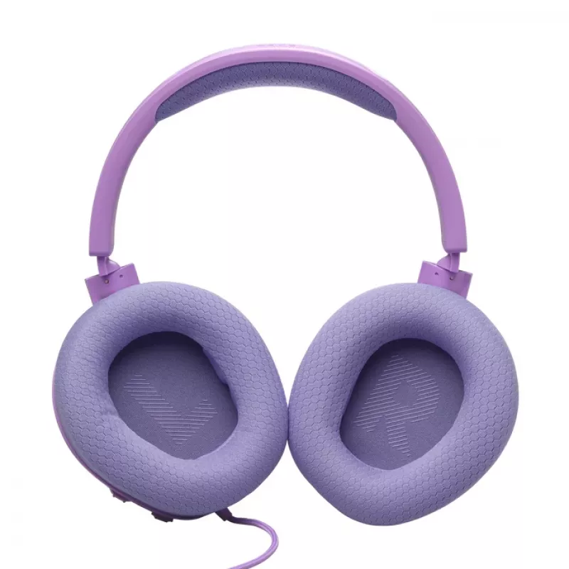 Kabelgebundenes Over-Head-Gaming-Headset JBL Quantum 100M2 — ohrumschließend, 20–20000 Hz, 1,2 m Kabel, violett