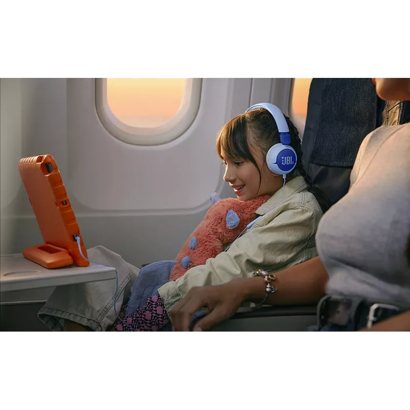 JBL Junior 320 Headset Kabelgebunden Kopfband Anrufe/Musik Blau