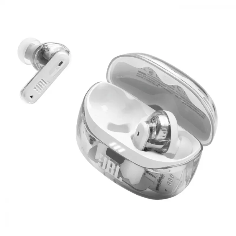 JBL Tune Beam 2 Ghost Edition Headset Wireless In-ear Musik/Alltag Bluetooth Weiß
