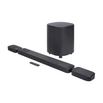 Soundbar JBL Bar 1000MK2 Schwarz — 7.1.4 Kanäle, 960 W Gesamtleistung, Dolby Atmos/DTS:X, kabellos + kabelgebunden