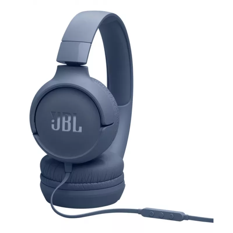 JBL Tune 520C USB-C Kopfhörer Kabelgebunden Kopfband Anrufe/Musik USB Type-C Blau