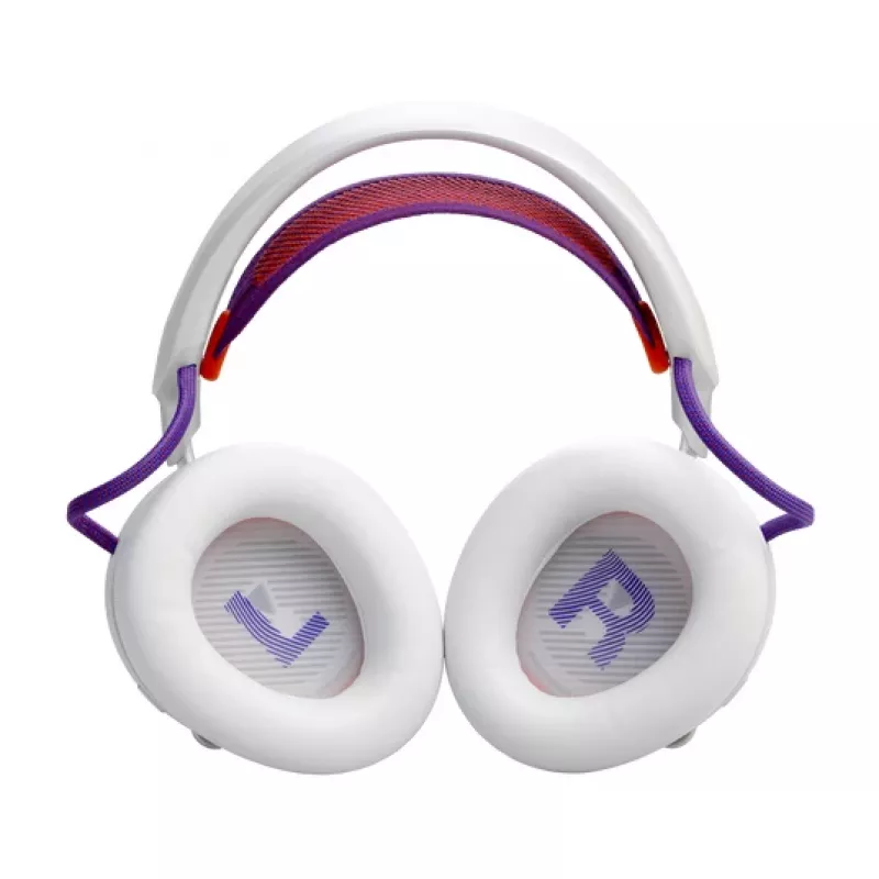 JBL Quantum 950 Headset kabellos Kopfband Gaming USB Typ-C Bluetooth Ladestation Orange, Silber, Weiß