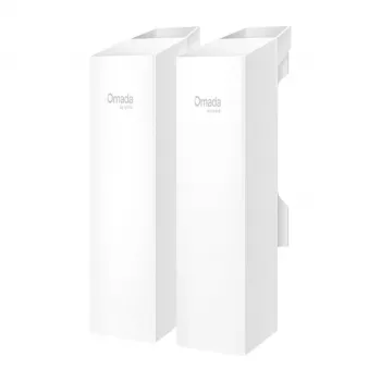 Netzwerkbridge TP‑Link Omada EAP100‑BRIDGE KIT — 300 Mbps, 2x2 interne Antennen, Fast Ethernet