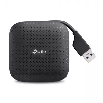 TP-Link UH400 USB 3.2 Gen 1 (3.1 Gen 1) Type-A 5000 Mbit/s Schwarz
