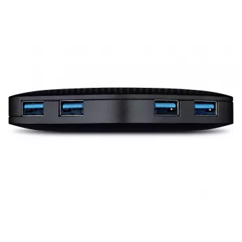 TP-Link UH400 USB 3.2 Gen 1 (3.1 Gen 1) Type-A 5000 Mbit/s Schwarz