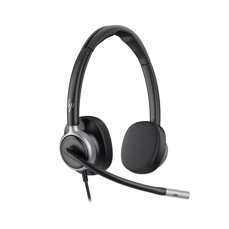 Kabelgebundenes Stereo-Headset HP POLY Mission 625 mit USB (C01C6AA)