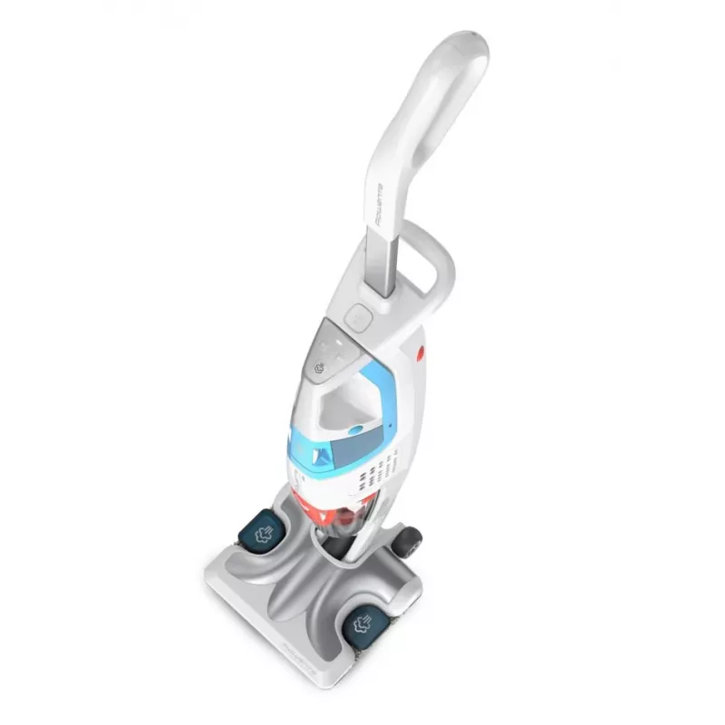 Rowenta Clean & Steam Multi RY8544WH Dampfstaubsauger, 1700 W, weiß/blau