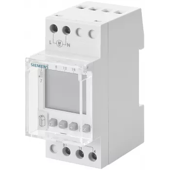 Siemens 7LF4521-0 Hutschienen-Digital-Zeitschaltuhr, 230 V AC, 16 A