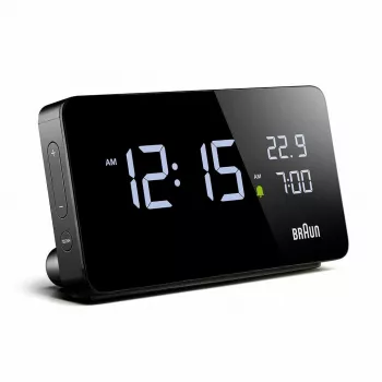 Braun BC20BEU Wand-/Tischuhr Digitaluhr Rechteckig Schwarz
