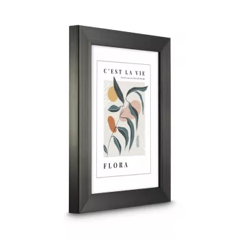 Hama Flora Einzel-Bilderrahmen Grau