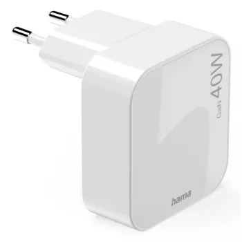 Hama 00125148 mobiles Ladegerät Smartphone, Tablet Weiß AC Schnellladung Indoor