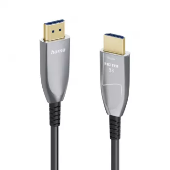 Hama 00202037 Ultra High Speed HDMI AOC Glasfaserkabel, 8K, 20 m