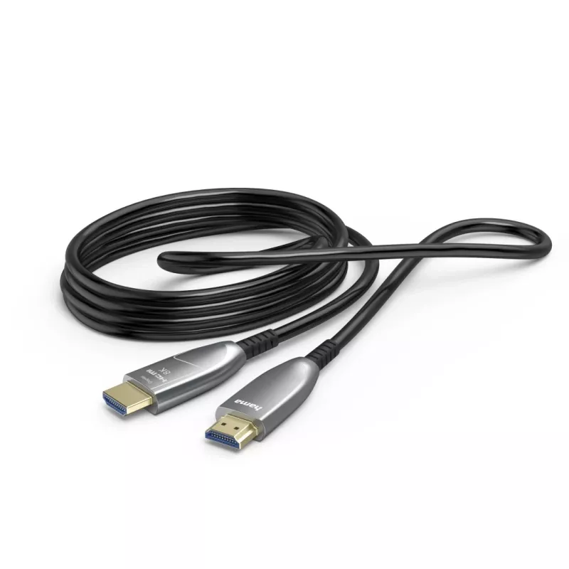Hama 00202037 Ultra High Speed HDMI AOC Glasfaserkabel, 8K, 20 m