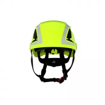 3M X5014V-CE Schutzhelm, belüftet, UV-Sensor, reflektierend, neongrün