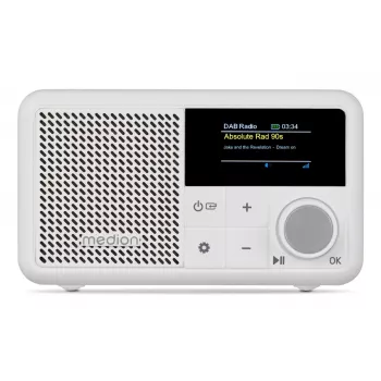 MEDION LIFE S66822 Tragbares tragbares digitales Weiß