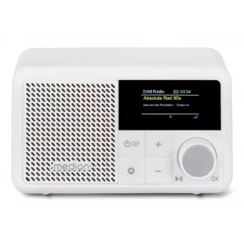 MEDION LIFE S66822 Tragbares tragbares digitales Weiß
