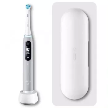 Braun iO Serie 6 Erwachsenen-Vibrationszahnbürste Grau