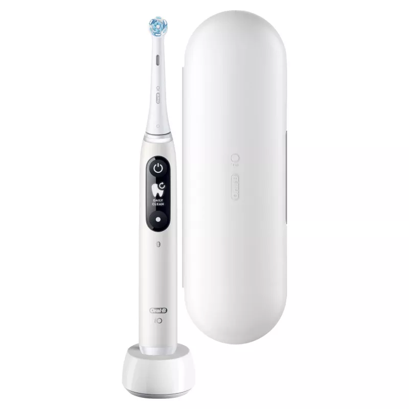 Oral-B iO 80351523 elektrische Zahnbürste Erwachsene Vibrationszahnbürste Schwarz, Blau