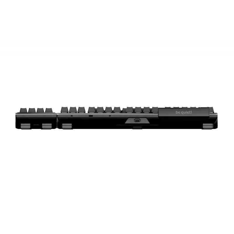 be quiet Dark Mount Silent Linear FR ISO Tastatur Gaming USB AZERTY Französisch Schwarz