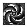 ARCTIC P12 PWM PST (Schwarz/Schwarz) Druckoptimierter 120-mm-Lüfter mit PWM PST