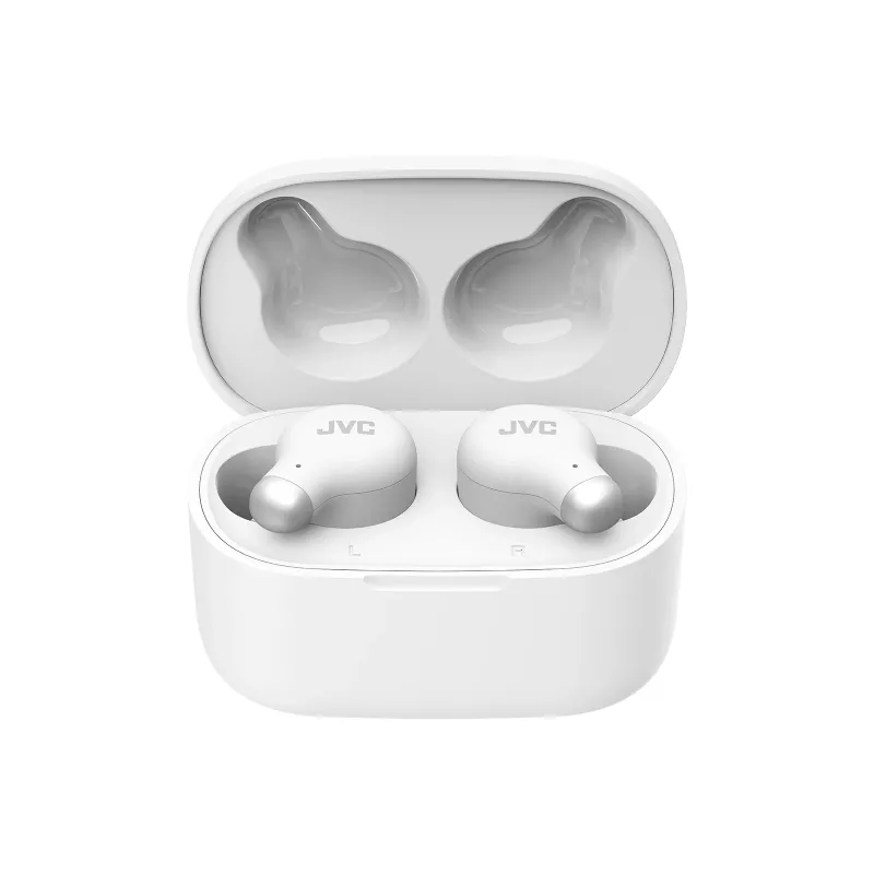 JVC Active Noise Cancelling TWS Weiß, True Wireless Stereo (TWS), 20 - 20000 Hz, Anrufe/Musik, 10,1 g, Headset, Weiß