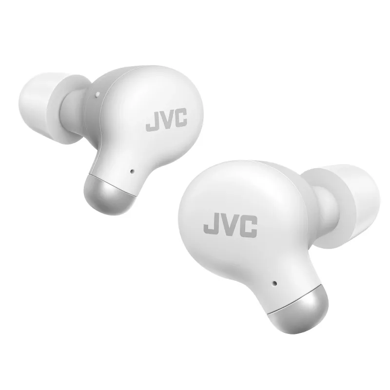 JVC Active Noise Cancelling TWS Weiß, True Wireless Stereo (TWS), 20 - 20000 Hz, Anrufe/Musik, 10,1 g, Headset, Weiß