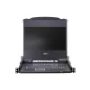 ATEN CL5716M Rack-Konsole 43,2 cm (17 Zoll) 1280 x 1024 Pixel Metall, Kunststoff Schwarz 1HE