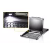 KVM-Switch ATEN CL5708M Rackeinbau Schwarz 1HE 17 Zoll LCD
