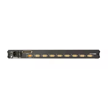 KVM-Switch ATEN CL5708M Rackmontage Schwarz 1HE 17 Zoll LCD