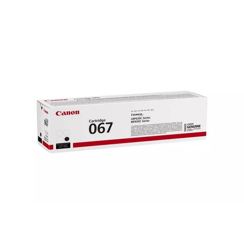 Canon 067 Toner Cartridge (5102C002), Schwarz, 1350 Seiten