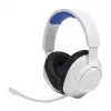 JBL Quantum 360P Headset Kabellos Kopfband Gaming USB Type-C Bluetooth Blau, Weiß
