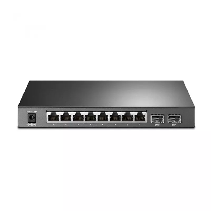 TP-Link JetStream 8-Port Gigabit Smart PoE Switch mit 2 SFP-Slots