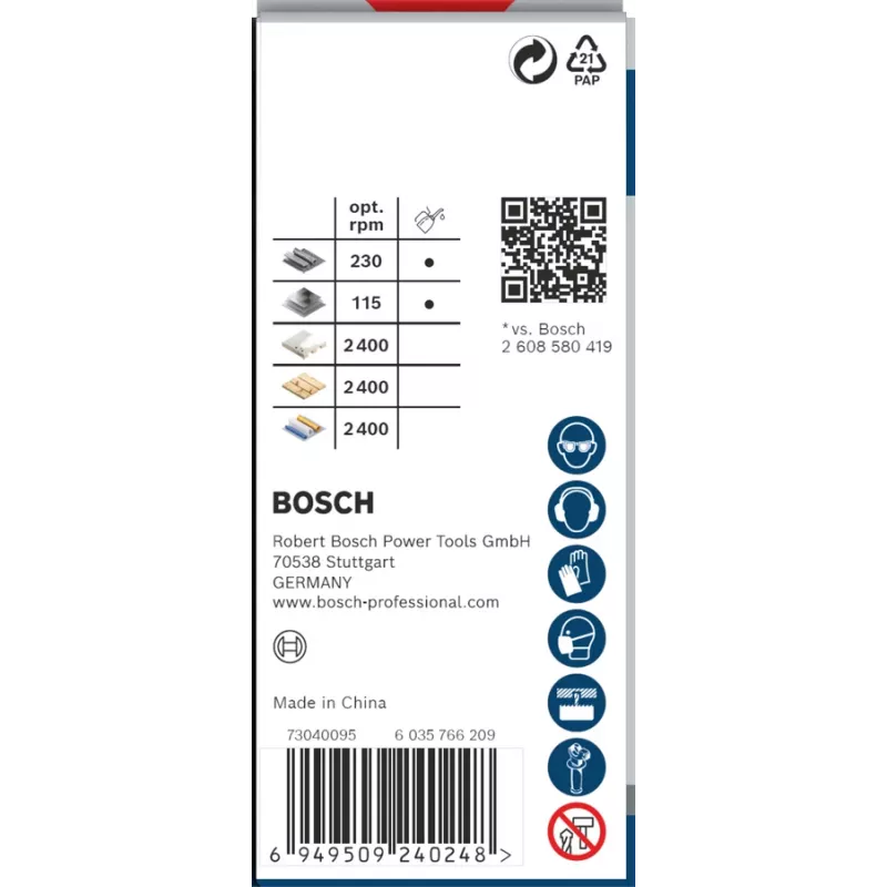 Hole Saw Bosch PRO Multi Material PC Plus 44/38 mm — Single, Ø 38 mm, for drywall, metal, non‑ferrous metal, plastic, softwood