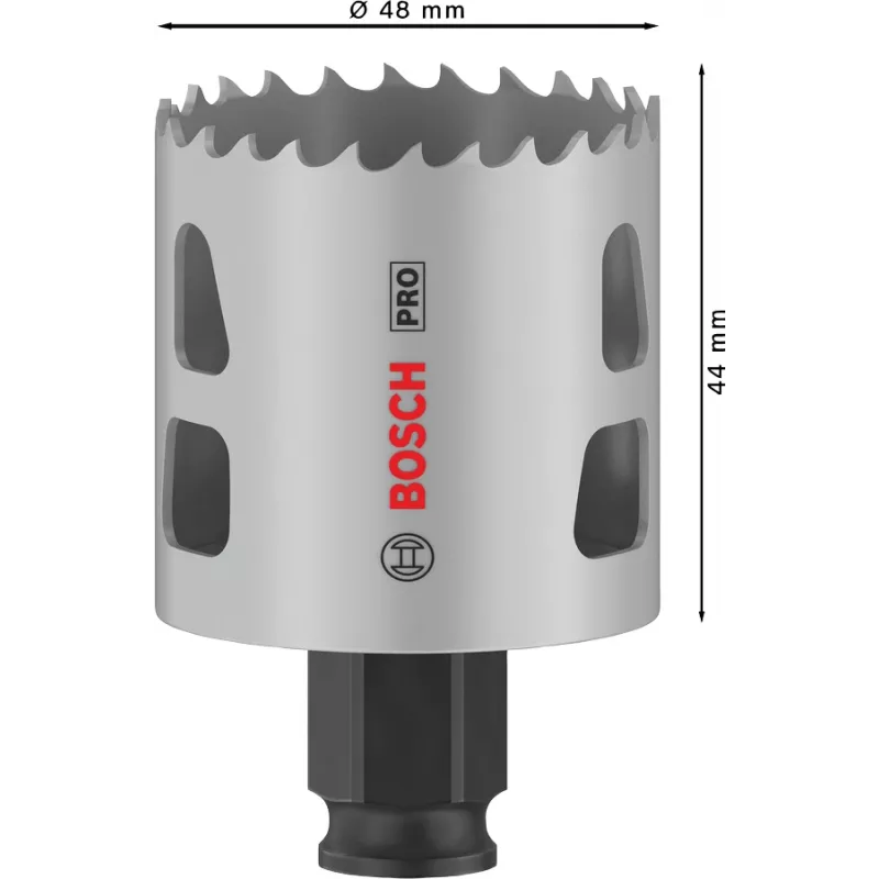 Lochsäge Bosch PRO Multi Material PC Plus 44/48 mm — Einzelstück für Bohrmaschinen