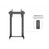Multibrackets M Public Display Stand 210 Dual Pillar Wheelbase Schwarz