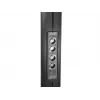 Multibrackets M Public Display Stand 210 Dual Pillar Wheelbase Schwarz