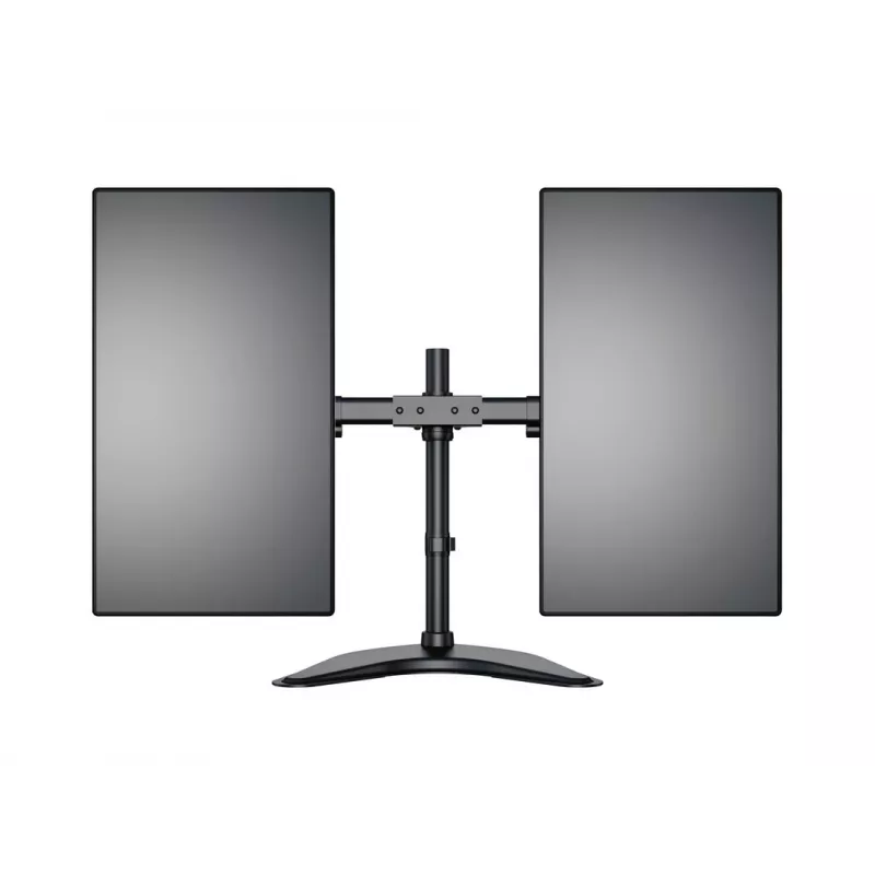 Multibrackets M Deskstand Basic Dual, Freestanding, 16 kg, 38.1 cm (15 Zoll), 68.6 cm (27 Zoll), 100 x 100 mm, Schwarz