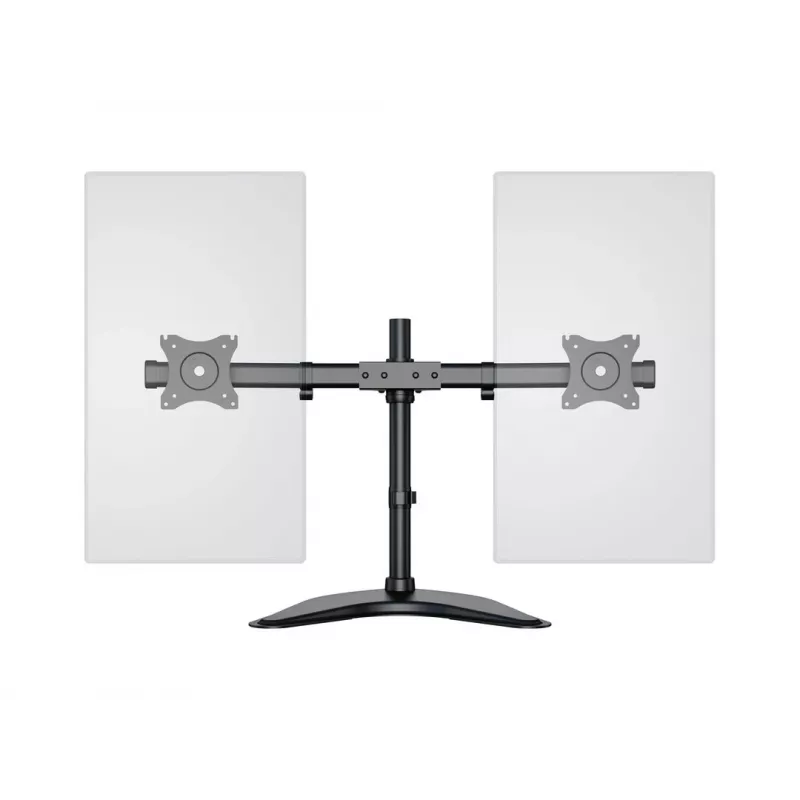 Multibrackets M Deskstand Basic Dual, Freestanding, 16 kg, 38.1 cm (15 Zoll), 68.6 cm (27 Zoll), 100 x 100 mm, Schwarz