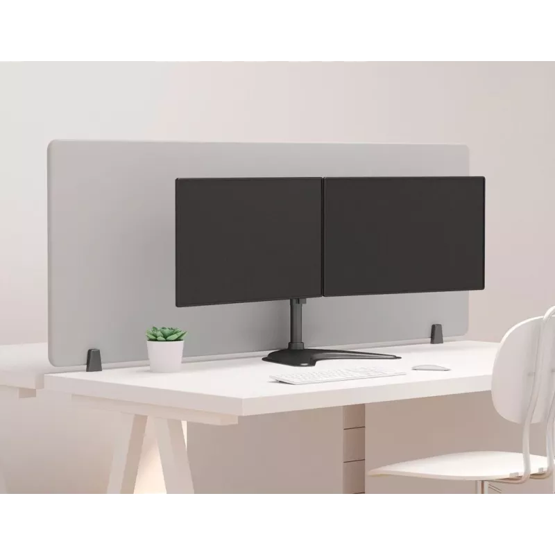 Multibrackets M Deskstand Basic Dual, Freestanding, 16 kg, 38.1 cm (15 Zoll), 68.6 cm (27 Zoll), 100 x 100 mm, Schwarz