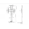 Multibrackets M Motorisierter TV-Lift Large 50 kg Tragkraft 37-65 Zoll Bildschirme