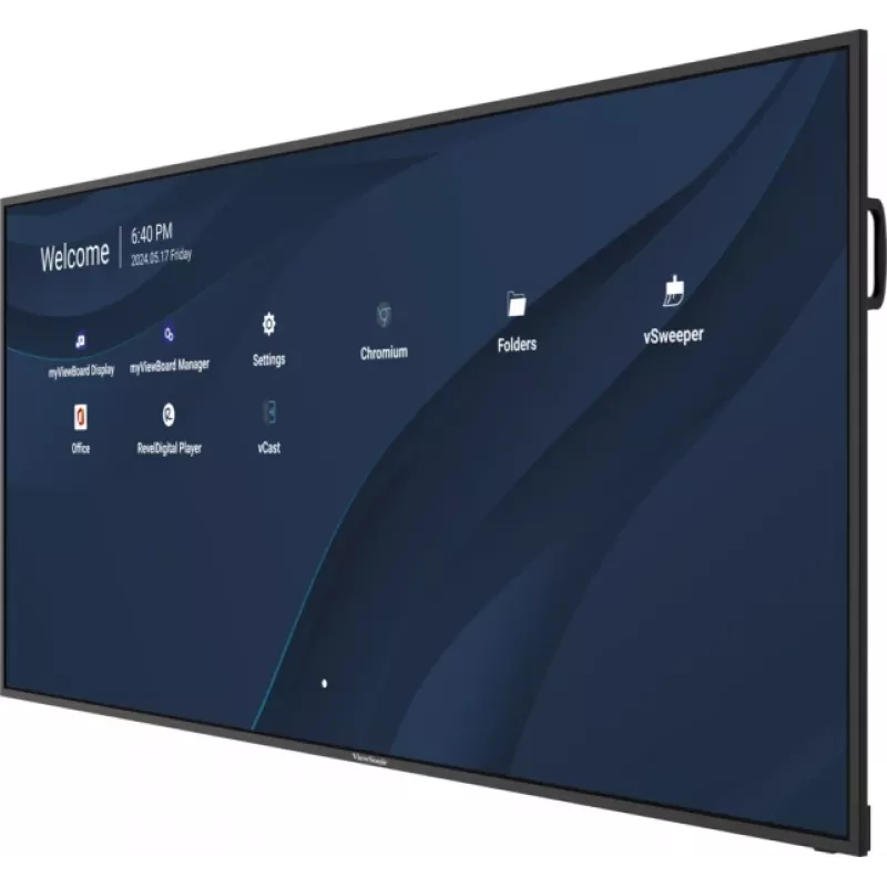 Viewsonic CDE105UW interaktives Whiteboard 2,67 m (105 Zoll) 5120 x 2160 Pixel Schwarz