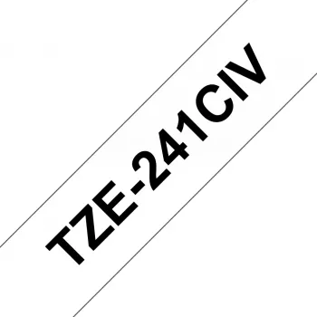 Brother TZE-241CIV Beschriftungsband TZ