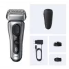 Elektrorasierer BRAUN Series 8 8617S Wet&Dry SensoAdapt — Folienrasierer, kabellos, wiederaufladbar