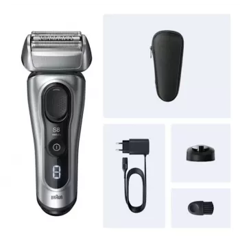 Elektrorasierer BRAUN Series 8 8617S Wet&Dry SensoAdapt — Folienrasierer, kabellos, wiederaufladbar
