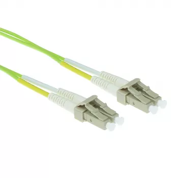 ACT 0,5 Meter LSZH Multimode 50/125 OM5 Glasfaser-Patchkabel Duplex mit LC-Steckern