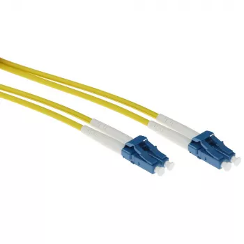 ACT 0,5-Meter Singlemode 9/125 OS2 Duplex gepanzertes Glasfaser-Patchkabel mit LC-Steckern