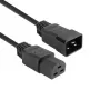 Netzkabel ACT C20–C21 IEC60320 schwarz 2 m, 250 V 16 A