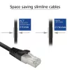 Netzwerkkabel ACT FB8102 Cat8 U/FTP (STP) schwarz 2 m mit RJ-45-Steckern