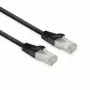 ACT FB8125 Netzwerkkabel Schwarz 0,25 m Cat8 U/FTP (STP)