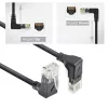 ACT DD7901 Netzwerkkabel Schwarz 1 m Cat6a U/UTP (UTP)